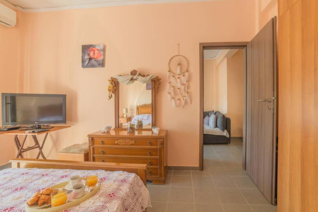 Bright Newly Renovated Apt Near Beach & Center+Ac Anemomylos Eksteriør bilde