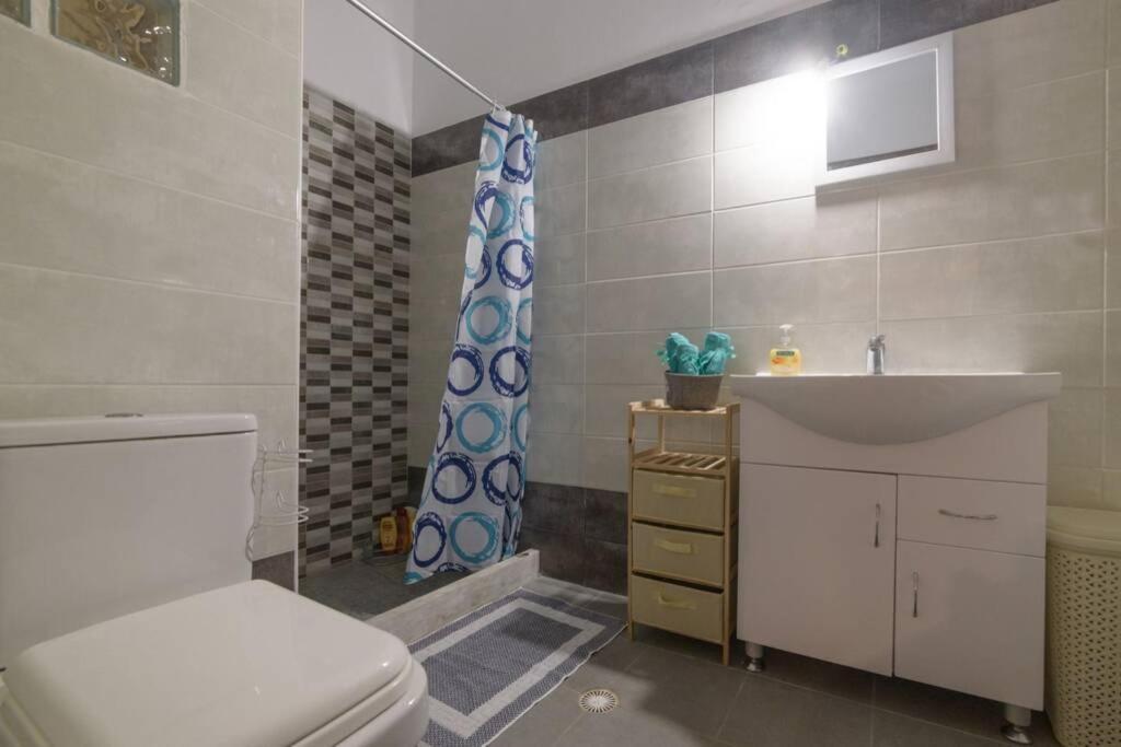 Bright Newly Renovated Apt Near Beach & Center+Ac Anemomylos Eksteriør bilde