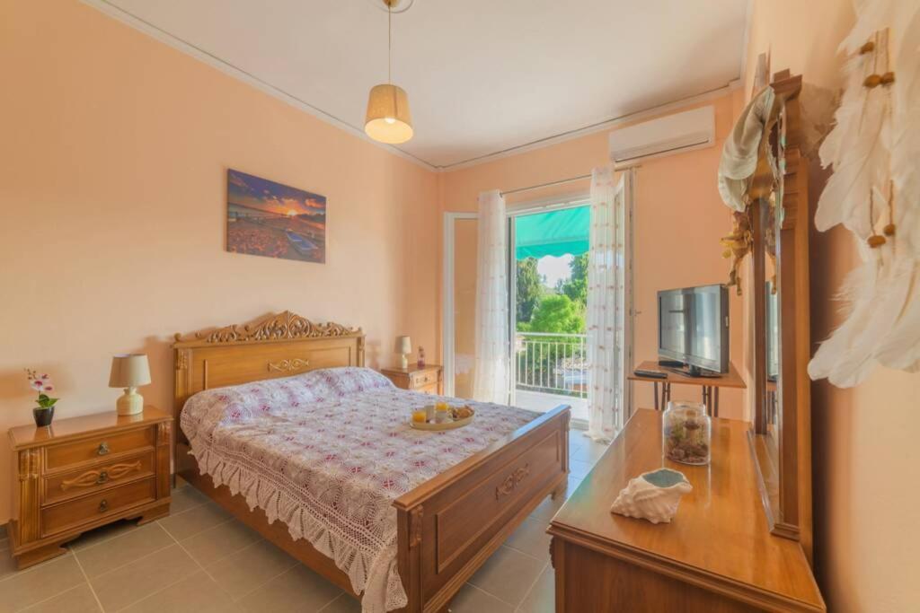 Bright Newly Renovated Apt Near Beach & Center+Ac Anemomylos Eksteriør bilde