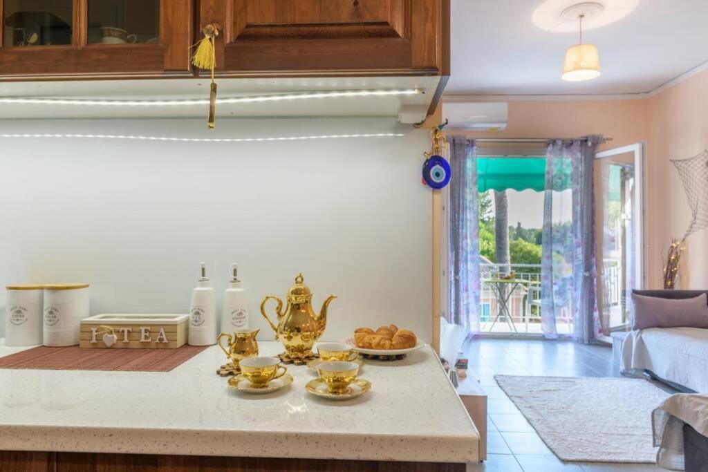 Bright Newly Renovated Apt Near Beach & Center+Ac Anemomylos Eksteriør bilde